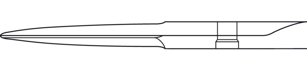 Micro Scissors, straight, bayonet-shaped, shar | B. Braun