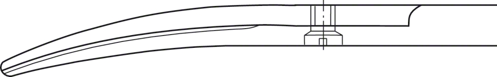 LINE DRAWING BC257WB-Aesculap Article Picture (Media Manager)
