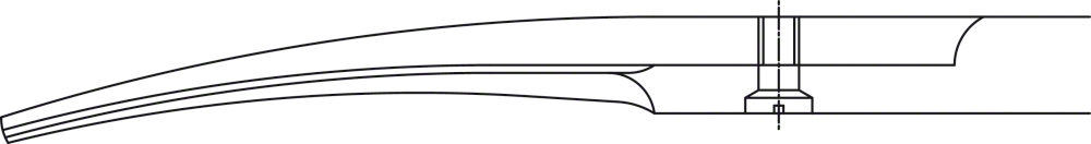 LINE DRAWING BC597R-Aesculap Article Picture (Media Manager)