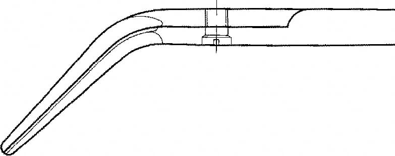 LINE DRAWING OC415R-Aesculap Article Picture (Media Manager)