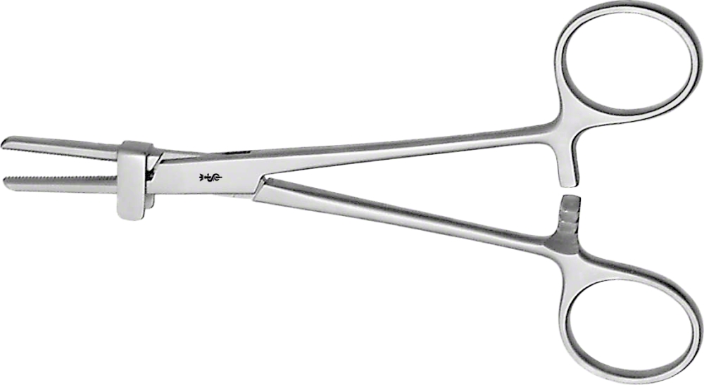 AESCULAP LX-156 ∅2.2 医療用器具 ステンレス製 Tubing Clamp, straight, 200 mm (7 7/8