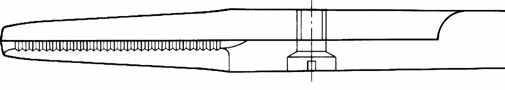 LINE DRAWING BC815R-Aesculap Article Picture (Media Manager)