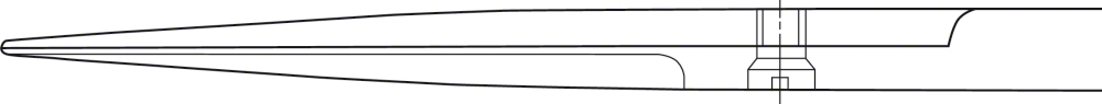 LINE DRAWING BC130R-Aesculap Article Picture (Media Manager)