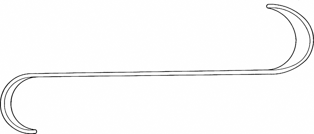 LINE DRAWING BT036R-Aesculap Article Picture (Media Manager)