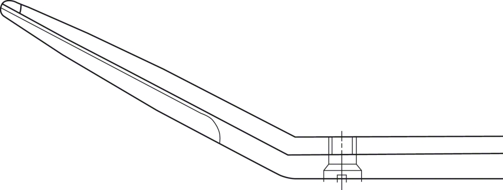 LINE DRAWING BC033R-Aesculap Article Picture (Media Manager)