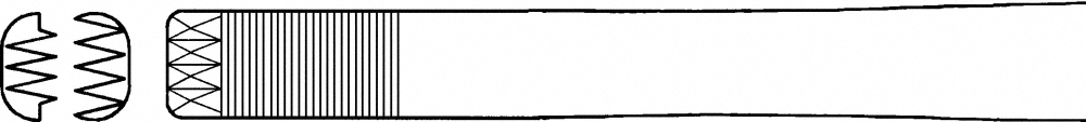 LINE DRAWING BD598R-Aesculap Article Picture (Media Manager)