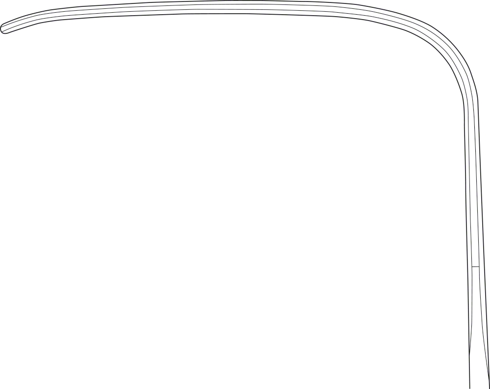 LINE DRAWING EL868R-Aesculap Article Picture (Media Manager)