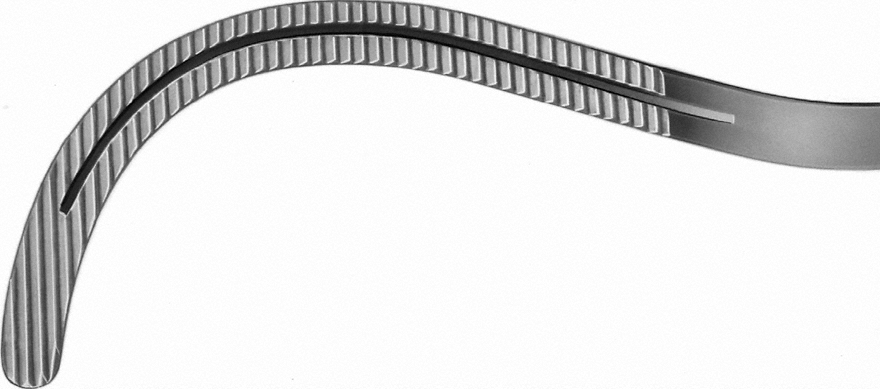 STILLE Kidney Clamp, curved, 240 mm (9 1/2