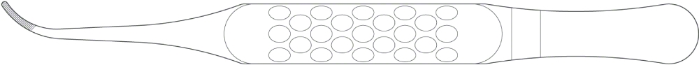 LINE DRAWING DX055R-Aesculap Article Picture (Media Manager)