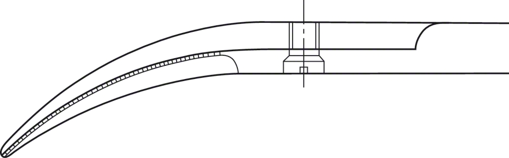 LINE DRAWING BC154R-Aesculap Article Picture (Media Manager)