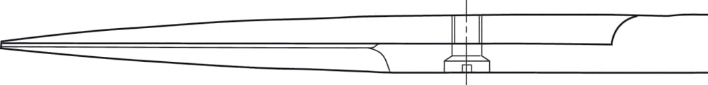 LINE DRAWING BC210B, BC210R, BS-301-0...-Aesculap Article Picture (Media Manager)