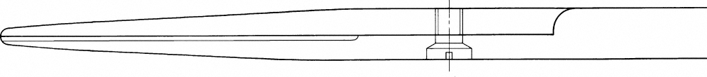 LINE DRAWING BC266R, BS-395-02-C-Aesculap Article Picture (Media Manager)