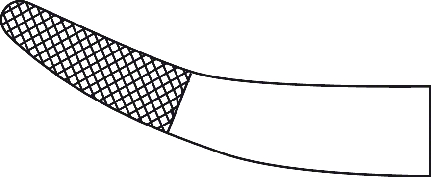 LINE DRAWING BM095R, BS-105-05-R-Aesculap Article Picture (Media Manager)