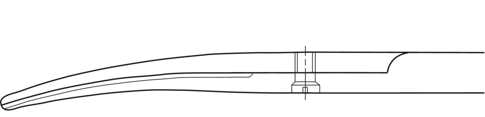 LINE DRAWING BC273B, BC273WB, BS-466-...-Aesculap Article Picture (Media Manager)