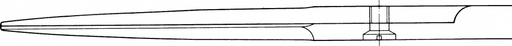 LINE DRAWING BC228R, BS-540-05-K-Aesculap Article Picture (Media Manager)