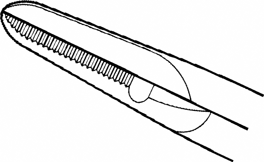 LINE DRAWING DP552R, BS-445-01-K-Aesculap Article Picture (Media Manager)