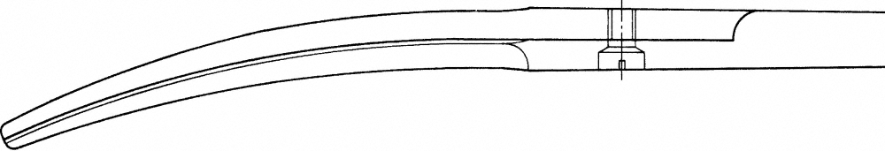 LINE DRAWING BC293R, BS-450-04-G-Aesculap Article Picture (Media Manager)