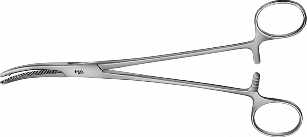 HEANEY Hysterectomy Forceps, curved, 195 mm (7... | B. Braun