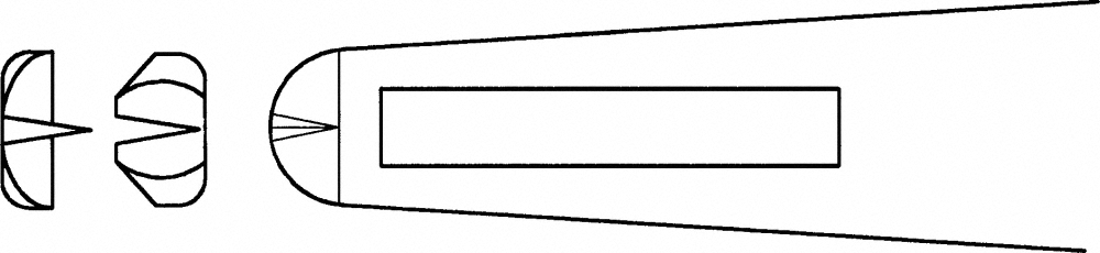 LINE DRAWING BD705R, GR-820-01-U-Aesculap Article Picture (Media Manager)