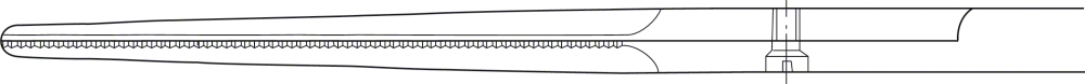 LINE DRAWING BC188R, HB-195-01-P-Aesculap Article Picture (Media Manager)
