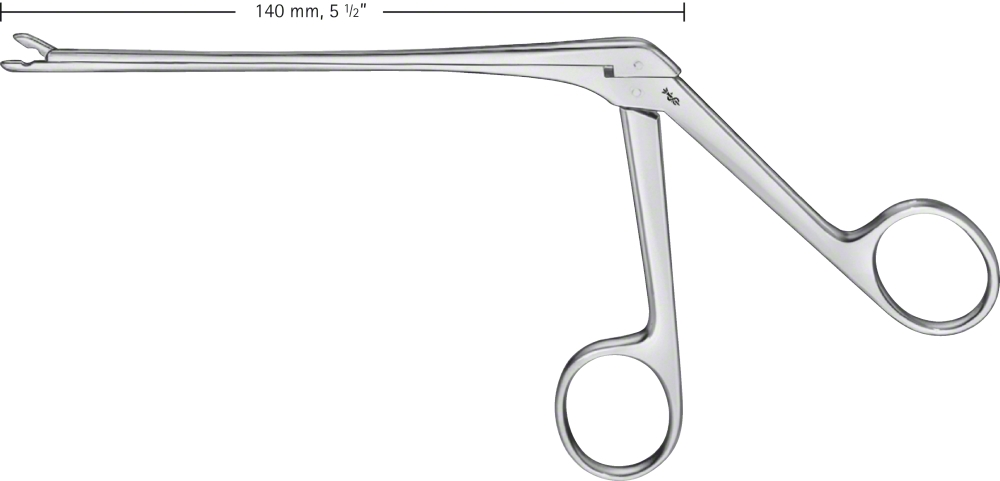 BECK Rongeur, straight, 140 mm (5 1/2
