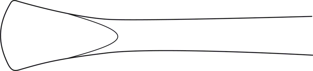 LANGENBECK Raspatory, straight, 190 mm (7 1/2