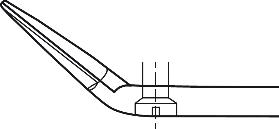 LINE DRAWING OC485R, KC-700-10-P-Aesculap Article Picture (Media Manager)