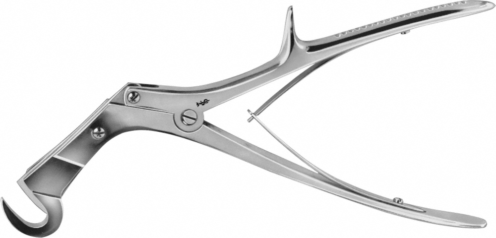 GIERTZ-STILLE Rib Shears, angled, 250 mm (9 3/4