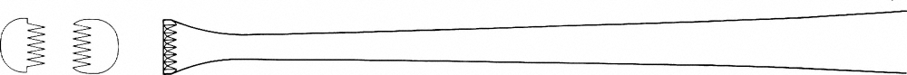 LINE DRAWING BD802R, ME-110-01-M-Aesculap Article Picture (Media Manager)