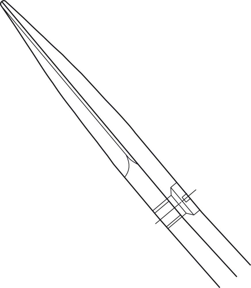 LINE DRAWING BC245R, MJ-001-65-T-Aesculap Article Picture (Media Manager)