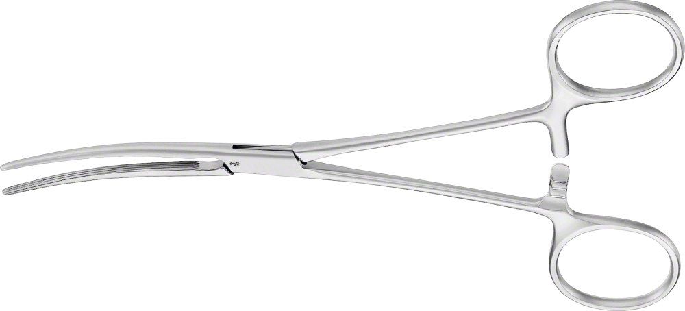 BAINBRIDGE Intestinal Clamp, curved, 155 mm (6 | B. Braun