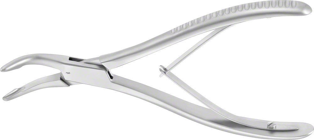 JANSEN Bone Rongeur, curved, 175 mm (6 7/8