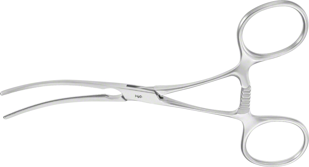 COOLEY ATRAUMATA® Bulldog Clamp, curved, 125 m... | B. Braun