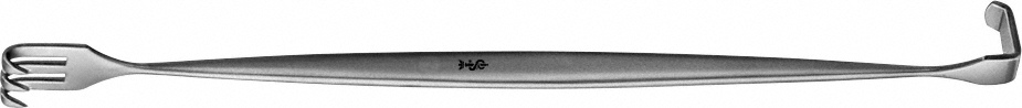 KILNER Retractor (Catspaw, Rake), 165 mm (6 1/... | B. Braun