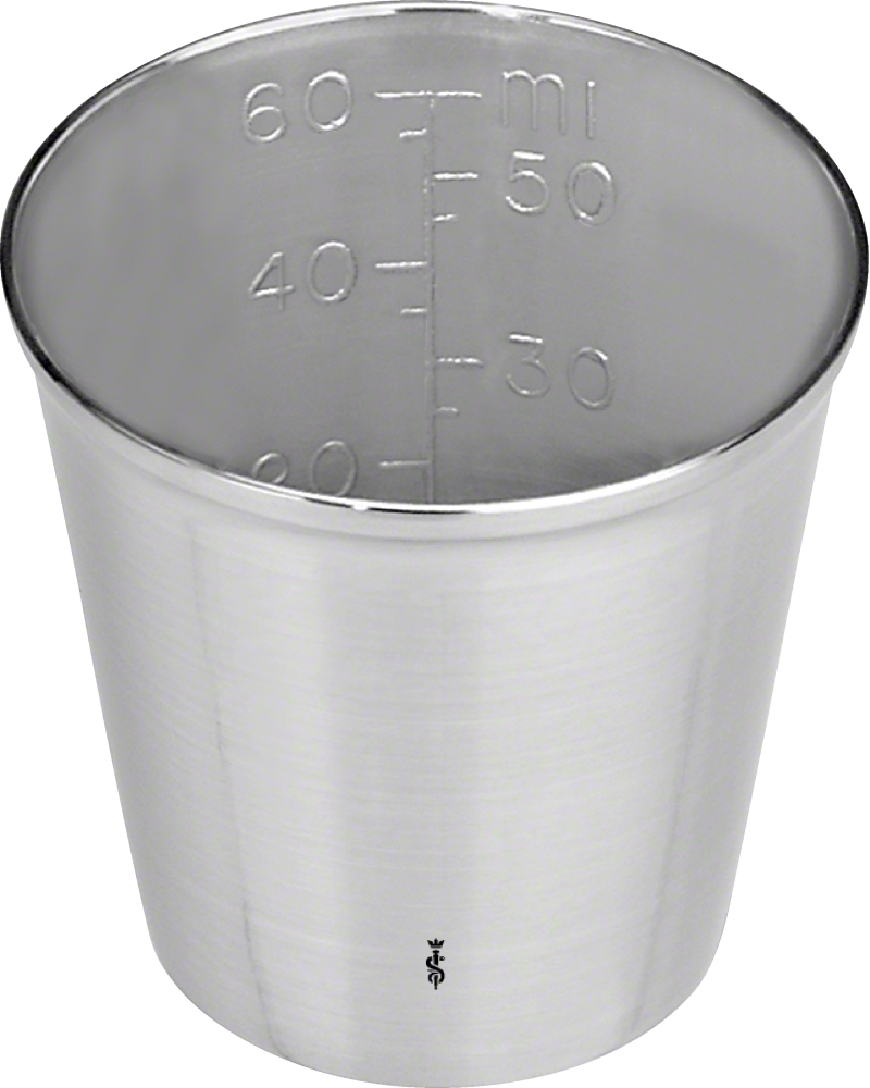 Measuring Cup, graduated, height: 53 mm, Ø 54  | B. Braun