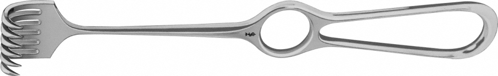 VOLKMANN Retractor (Rake), 220 mm (8 3/4