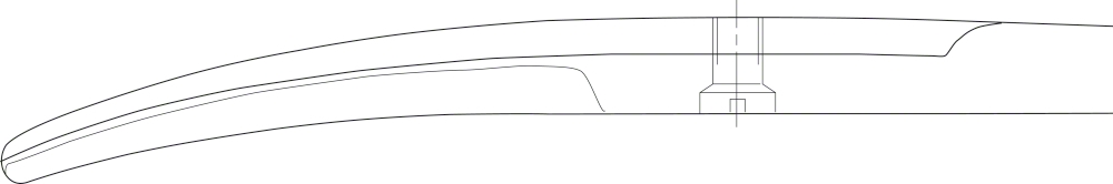 LINE DRAWING BC929R-Media Manager (Aesculap Article Picture)
