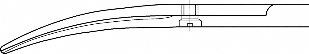 LINE DRAWING BC021R-Media Manager (Aesculap Article Picture)