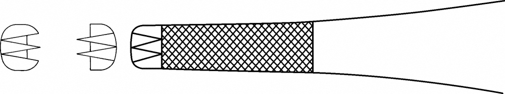 LINE DRAWING BD181R-Aesculap Article Picture (Media Manager)