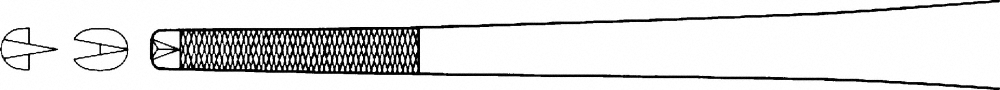 LINE DRAWING BD692R-Aesculap Article Picture (Media Manager)