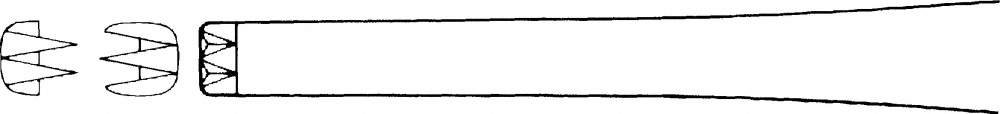 LINE DRAWING BD579R-Aesculap Article Picture (Media Manager)