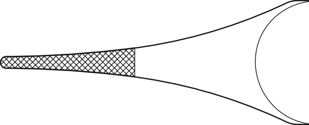 LINE DRAWING DX052R-Aesculap Article Picture (Media Manager)