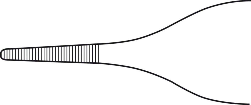 ADSON Dressing Forceps (Tweezers), straight, d... | B. Braun