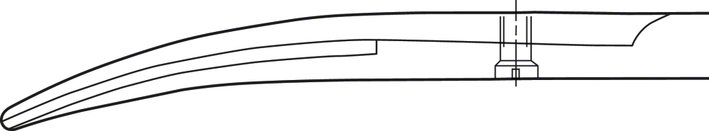 LINE DRAWING BC196R-Aesculap Article Picture (Media Manager)