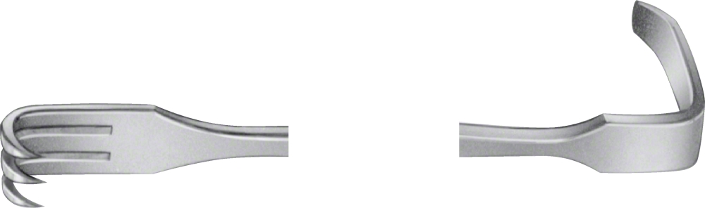 SENN-MILLER (BABY) Retractor (Rake), 155 mm (6... | B. Braun