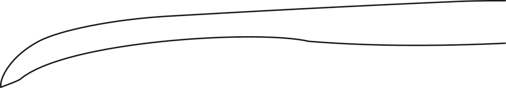LANGENBECK Raspatory, curved, 190 mm (7 1/2