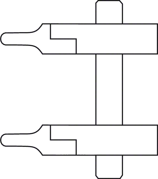 LINE DRAWING FD615R-Aesculap Article Picture (Media Manager)